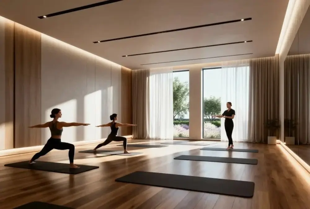 Gym area